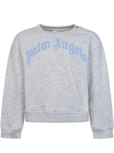 Curved Logo Crewneck Sweatshirt - Kids | Lidia Shopping