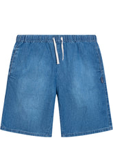 Chambray Shorts with Elastic Waist - Kids | Lidia Shopping