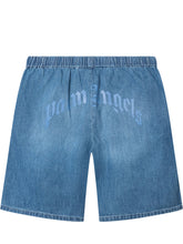 Chambray Shorts with Elastic Waist - Kids | Lidia Shopping