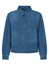 Denim Shirt with Pocket - Kids | Lidia Shopping