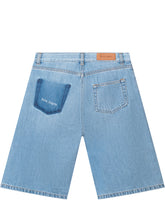 Denim Bermuda Shorts with Pockets - Kids | Lidia Shopping