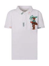 Polo con Colletto e Ricamo Orsetto - Abbigliamento Bambini | Lidia Shopping