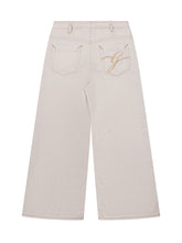 Wide Leg Rigid Denim Pants - Collezione Happy Birthday | Lidia Shopping