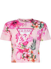 Floral Print Logo T-shirt - Collezione Happy Birthday | Lidia Shopping