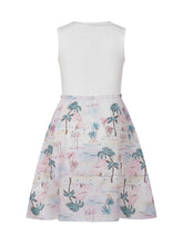 Abito in Tessuto Misto con Stampa Tropicale - Abbigliamento Bambini | Lidia Shopping