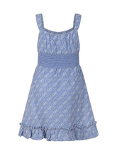 Abito Oxford con Spalline e Balza - Abbigliamento Bambini | Lidia Shopping