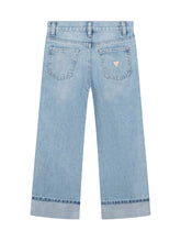 Palazzo Jeans with Floral Embroidery - Collezione Happy Birthday | Lidia Shopping