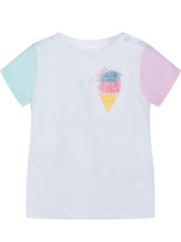 T-shirt with Pocket and Ice Cream Print - Collezione Happy Birthday | Lidia Shopping