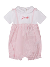 Mixed Fabric Striped Shortie with Collar - Collezione Happy Birthday | Lidia Shopping