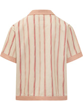 Short Sleeve Shirt with Print and Stripes - Collezione Happy Birthday | Lidia Shopping