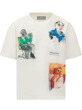 Short Sleeve T-shirt with Artistic Print - Collezione Happy Birthday | Lidia Shopping