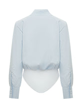 Camicia body con spalle strutturate - Abbigliamento Donna | Lidia Shopping