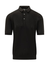 Short Sleeve Perforated Polo Shirt - Collezione Happy Birthday | Lidia Shopping