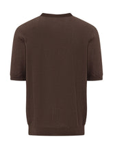 Crew Neck Short Sleeve Perforated Sweater - Collezione Happy Birthday | Lidia Shopping