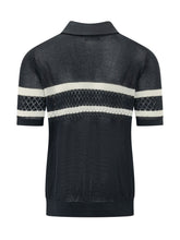 Short Sleeve Mesh Striped Polo - Collezione Happy Birthday | Lidia Shopping