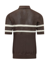 Short Sleeve Mesh Striped Polo - Collezione Happy Birthday | Lidia Shopping