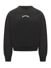 Felpa con Girocollo e Logo Frontale - Abbigliamento Uomo | Lidia Shopping