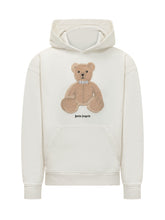 Felpa con Cappuccio e Stampa Orso - Abbigliamento Uomo | Lidia Shopping