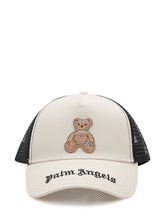Baseball Cap with Visor and Embroidered Bear Patch - Men | Lidia Shopping
