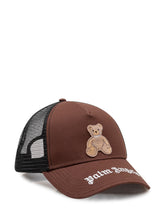 Baseball Cap with Visor and Embroidered Bear Patch - Men | Lidia Shopping