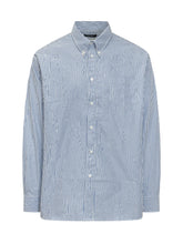 Striped Button Down Shirt with Pocket - Men | Lidia Shopping