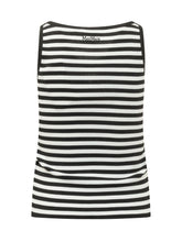 Canotta a Coste con Scollo Rotondo - Abbigliamento Donna | Lidia Shopping