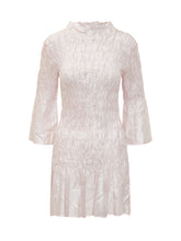 Abito Arricciato a Maniche Tre Quarti - Abbigliamento Donna | Lidia Shopping