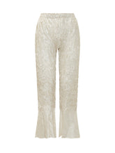 Pantaloni Plissettati con Vita Elasticizzata e Fondo Svasato - Abbigliamento Donna | Lidia Shopping