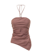 Top Becka con Allacciatura al Collo - Abbigliamento Donna | Lidia Shopping