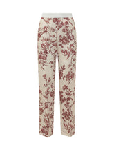 Pantalone con Stampa Floreale - Abbigliamento Donna | Lidia Shopping