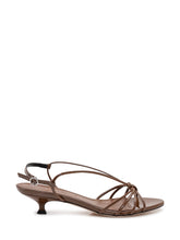 Amara Patent Sandals with Criss Cross Straps - New Collection | Lidia Shopping