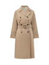 Trench Doppiopetto con Cintura e Revers - Abbigliamento Donna | Lidia Shopping