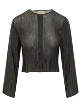 Top a Coste con Bottoni e Maniche Lunghe - Abbigliamento Donna | Lidia Shopping