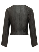 Top a Coste con Bottoni e Maniche Lunghe - Abbigliamento Donna | Lidia Shopping