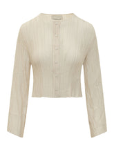 Top a Coste con Bottoni e Maniche Lunghe - Abbigliamento Donna | Lidia Shopping