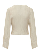 Top a Coste con Bottoni e Maniche Lunghe - Abbigliamento Donna | Lidia Shopping