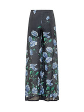 Pantalone Frangipane con Stampa Floreale - Abbigliamento Donna | Lidia Shopping