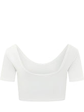 T-shirt con Logo e Scollo Ampio - Abbigliamento Donna | Lidia Shopping