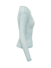 Top in Tulle a Maniche Lunghe con Stampa - Abbigliamento Donna | Lidia Shopping