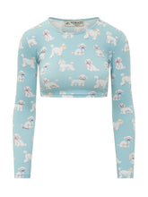 Top a Maniche Lunghe con Stampa - Abbigliamento Donna | Lidia Shopping