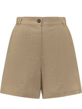 Shorts con Tasche e Chiusura Frontale - Abbigliamento Donna | Lidia Shopping