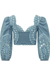 Luna Top with Straps and Embroidery - Charo Ruiz Ibiza | Lidia Shopping