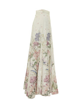 Gonna Lunga con Stampa Floreale - Abbigliamento Donna | Lidia Shopping